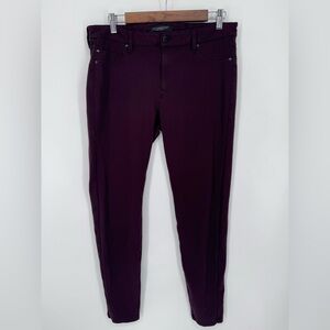 Liverpool Jeans Company Women's Stretchy Plum Dress Pants Size 12/31